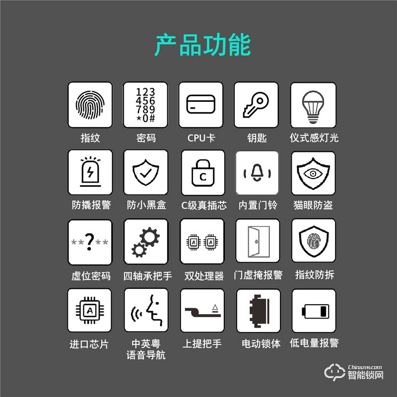 西門子智能門鎖E327指紋鎖智能鎖家用電子密碼鎖