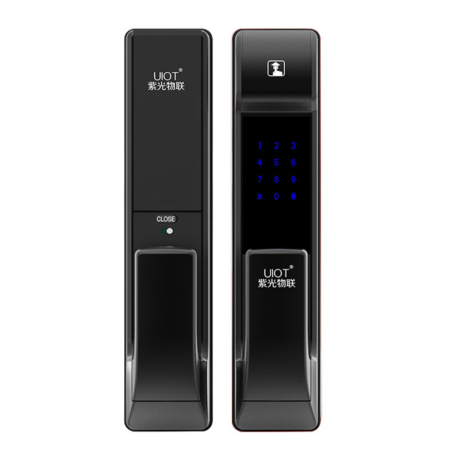 uiot超級智慧家 物聯(lián)網(wǎng)門鎖家用防盜門木門電子密碼鎖