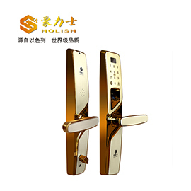 豪力士指紋鎖 I2016F家用防盜門(mén)智能鎖密碼鎖電子鎖手機(jī)感應(yīng)刷卡智能鎖