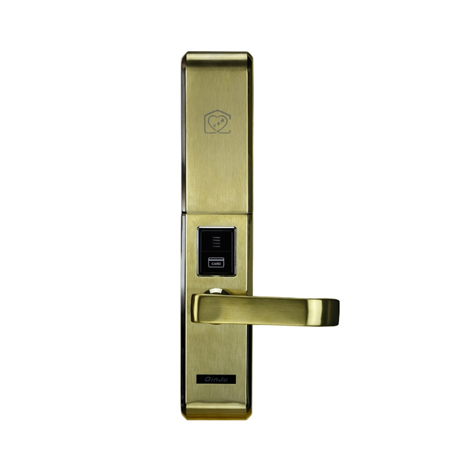 沁居防貓眼開啟指紋電子鎖 游離把手設計