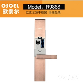 歐索爾智能鎖別墅指紋密碼鎖 家用防盜門智能鎖