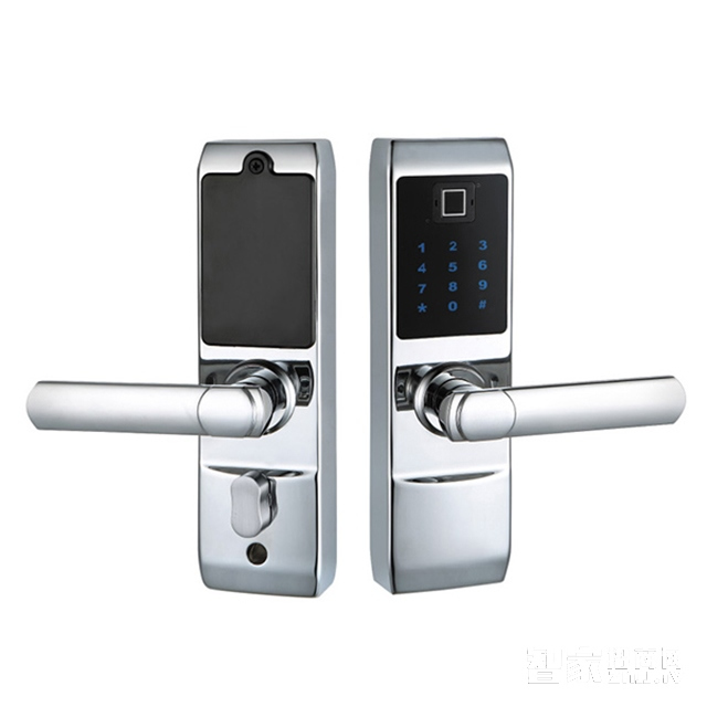 貝爾思特辦公玻璃門鎖 防盜門智能密碼鎖