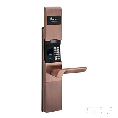 日日紅別墅滑蓋智能指紋鎖 不銹鋼電子密碼鎖