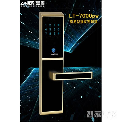 藍(lán)盾智能鎖時尚多功能密碼感應(yīng)鎖刷卡鎖直板