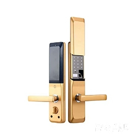 鑫煌潮指紋密碼鎖鋅合金材料、5A級鉆化觸摸屏