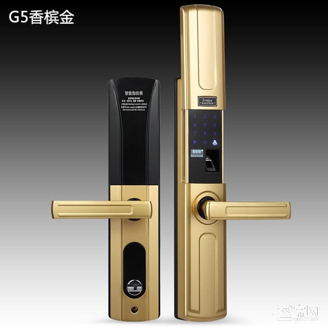 G5指紋密碼鎖 恒眾鑫物聯網智能鎖第一品牌