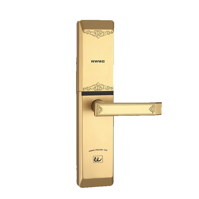 吾愛吾家高檔滑蓋指紋密碼鎖 家用電子鎖