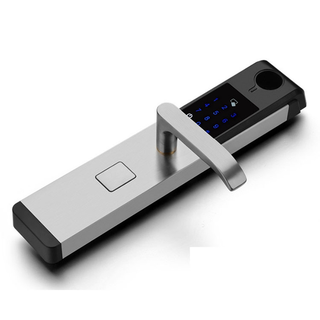 藍(lán)盾智能鎖電子感應(yīng)門鎖 新款家用防盜指紋鎖