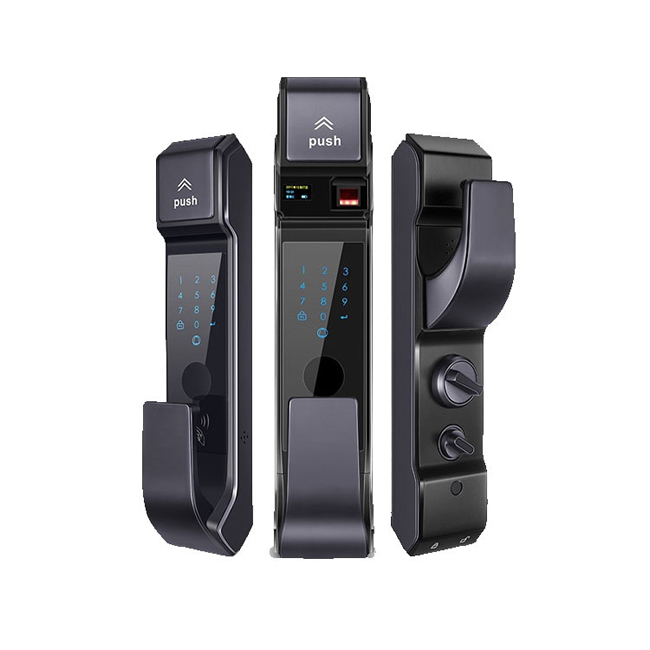 奧卡斯智能鎖 大容量電池智能指紋鎖 APP全自動(dòng)指紋鎖