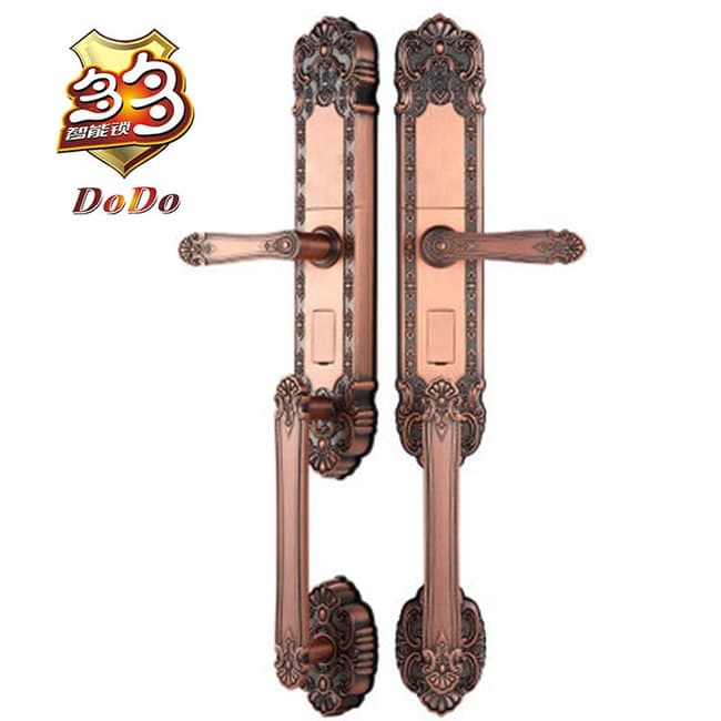 多多智能鎖 別墅大門(mén)指紋鎖 豪華拉手智能鎖