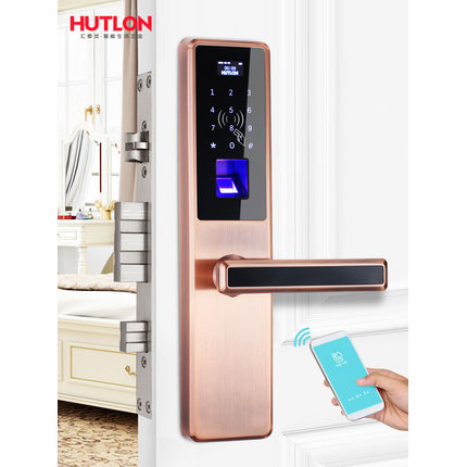 匯泰龍指紋鎖DS-69898 云智能手機APP控制密碼鎖