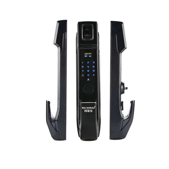 科萊寶全自動指紋鎖防盜門鎖智能鎖 家用密碼鎖電子門鎖