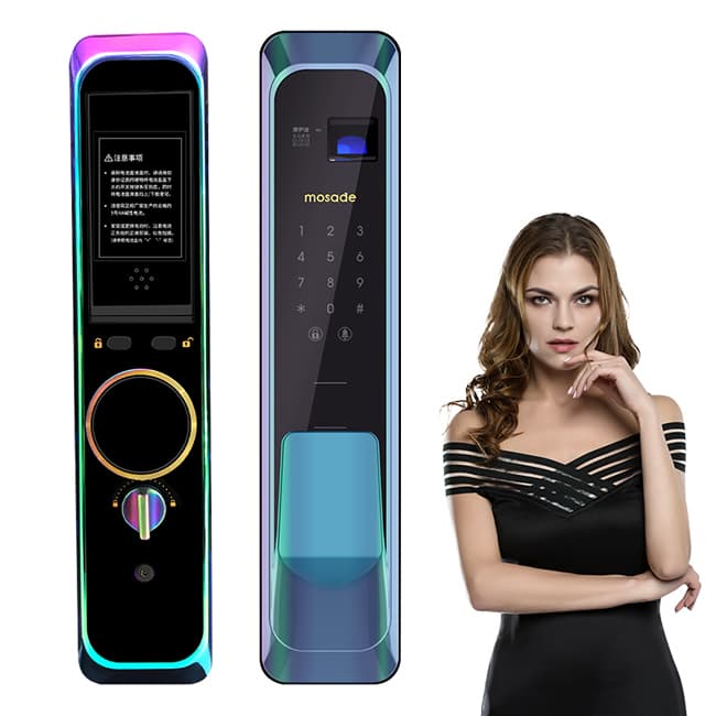 摩薩迪智能鎖 MLA-008全自動指紋鎖密碼鎖