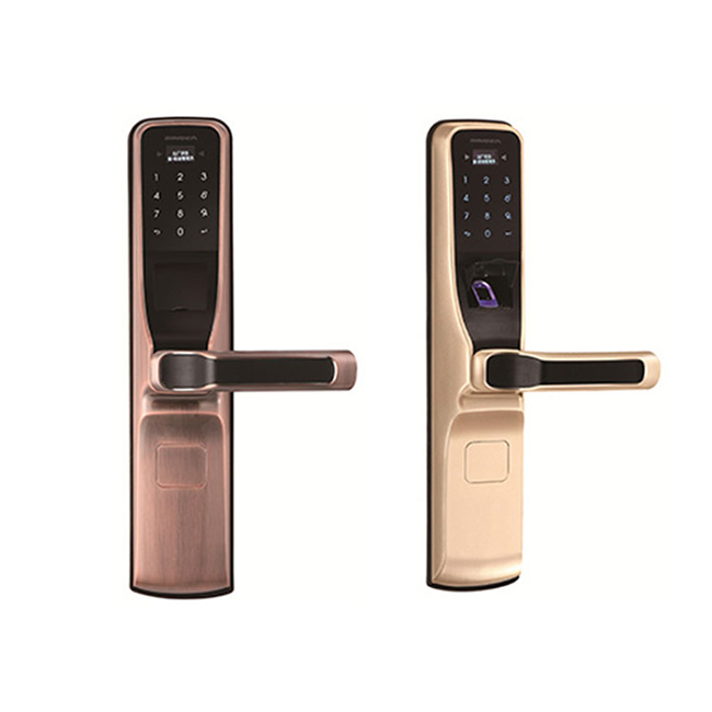 歐朗德指紋密碼鎖 磁卡電子鎖 家用鎖