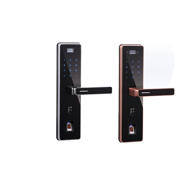 歐朗德指紋感應密碼鎖 磁卡酒店鎖 