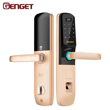 尊爵直板智能指紋鎖 指紋識(shí)別家用防盜門(mén)密碼鎖