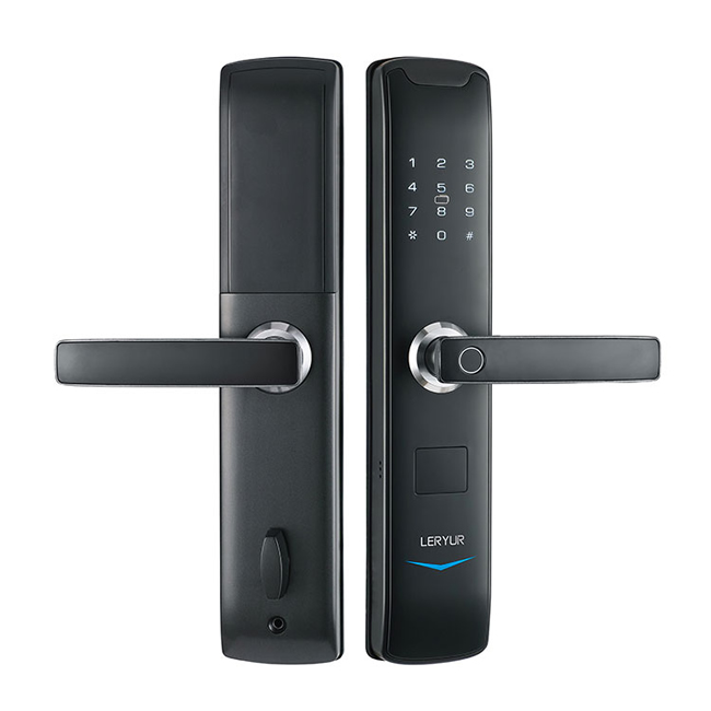 樂柚智能鎖 家用直板指紋鎖 防盜門電子密碼鎖