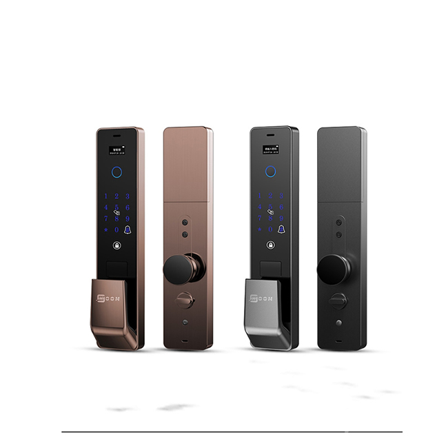 弘顧智能鎖 H001家用防盜門鎖智能電子鎖全自動刷卡感應