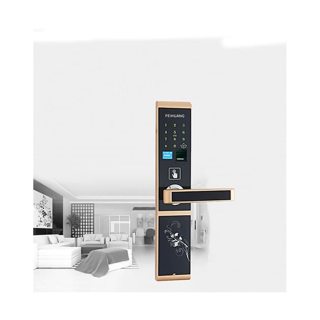 飛黃智能鎖 指紋門鎖A3手機遠程開鎖全自動指紋鎖