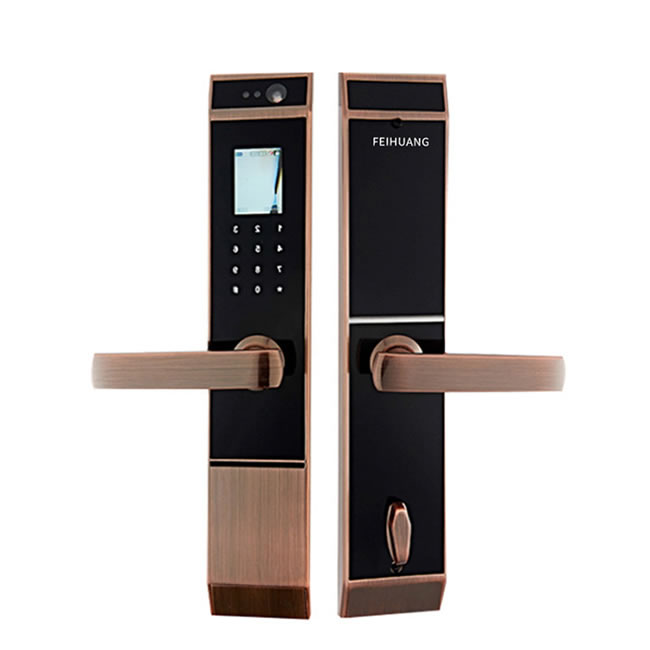 飛黃智能鎖 人臉識別智能門鎖A6指紋密碼鎖