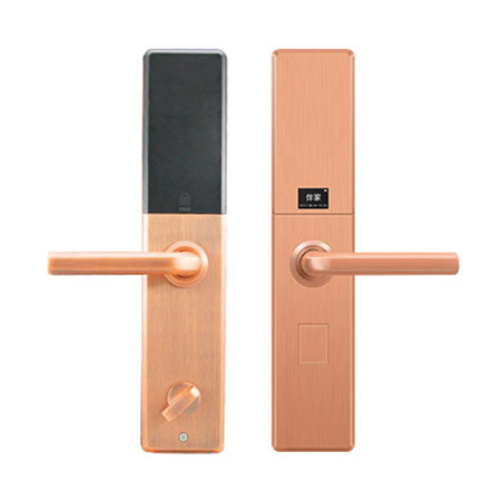 艾爾伴家智能鎖 滑蓋智能指紋鎖 家用智能門鎖