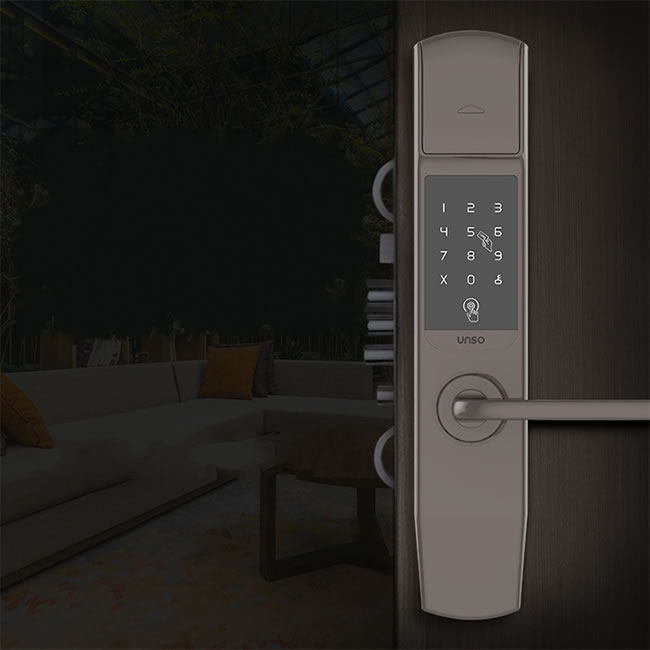 云碩智能鎖 遠(yuǎn)程密碼鎖防盜門密碼鎖電子鎖