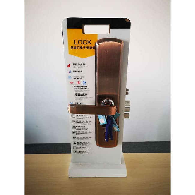 云鎖信安智能鎖 鋁合金滑蓋指紋鎖 防盜門電子密碼鎖