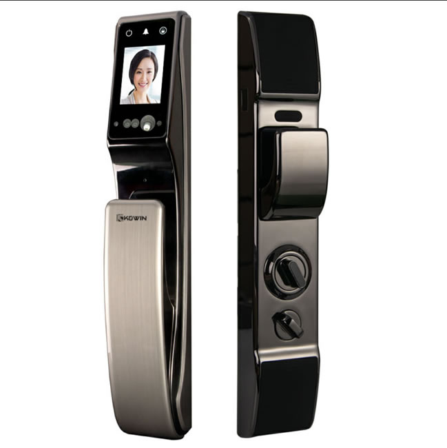 坤坤智能鎖 人臉識(shí)別智能鎖 防盜門電子密碼鎖K1