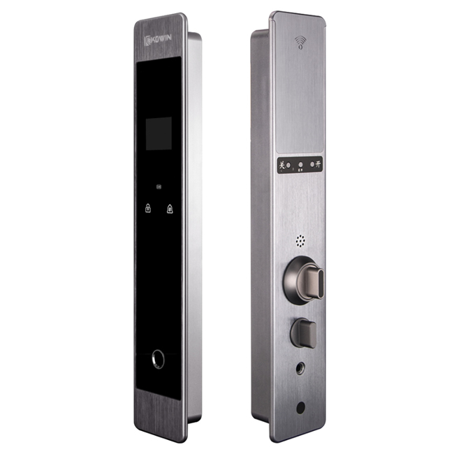 坤坤智能鎖 蘋果鎖標(biāo)準(zhǔn)版 家用防盜指紋密碼鎖