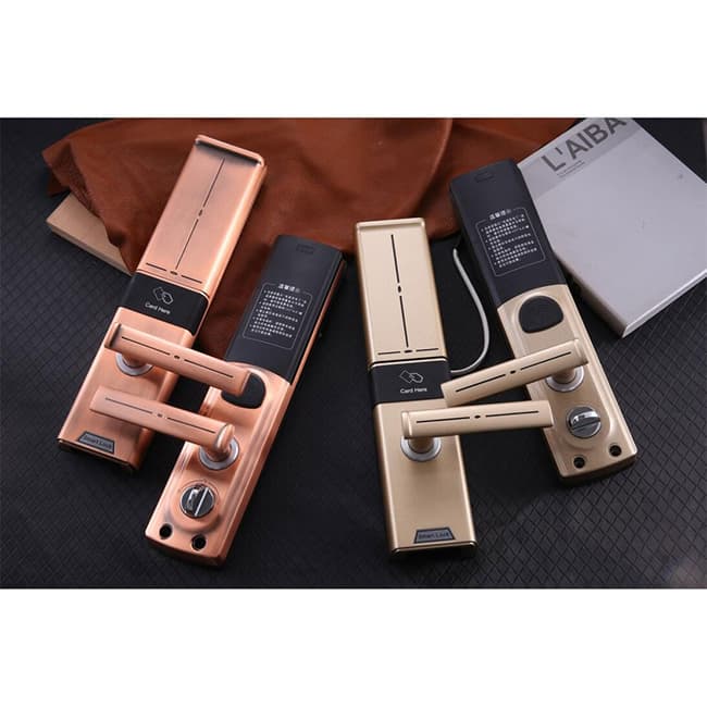 埃菲斯智能鎖 滑蓋指紋鎖 家用電子密碼鎖A700