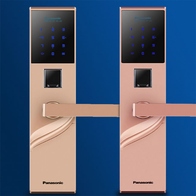 松下指紋鎖 密碼鎖感應酒店賓館王力鎖