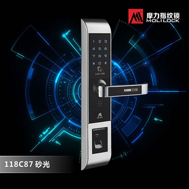 摩力指紋鎖 118C87高穩(wěn)定性指紋鎖