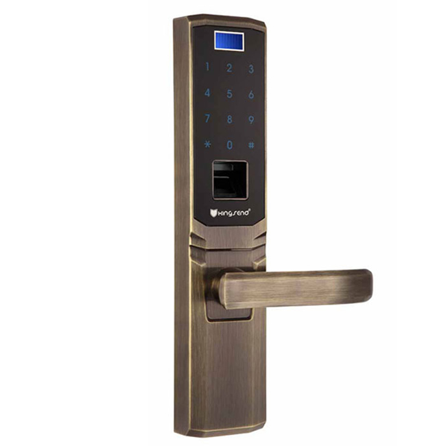 凱思金智能鎖 電子防盜鎖 指紋密碼鎖