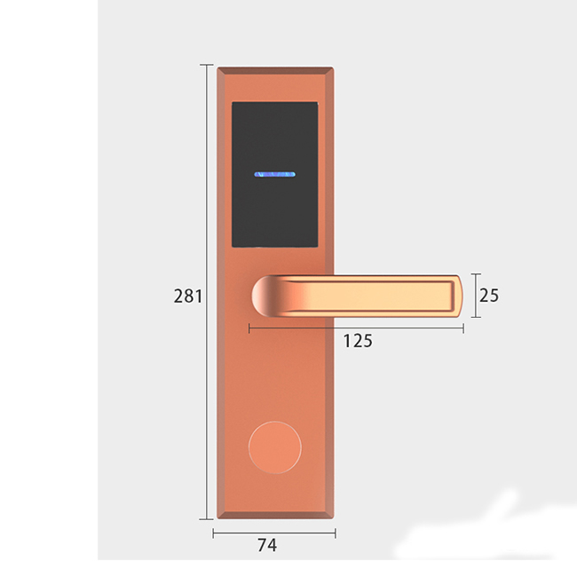 蕙立指紋鎖 APP身份證IC卡智能酒店鎖