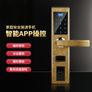 新星智能鎖 A-778防盜門指紋密碼鎖