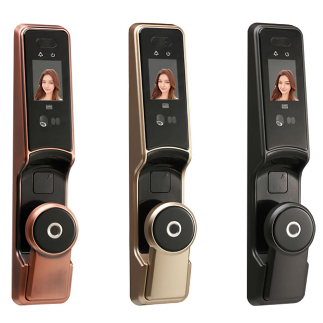 威士迪智能鎖 F360全自動密碼刷卡指紋鎖