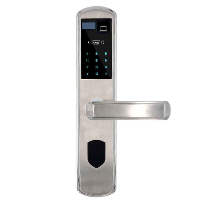 五優(yōu)家家指紋鎖 滑蓋智能密碼鎖