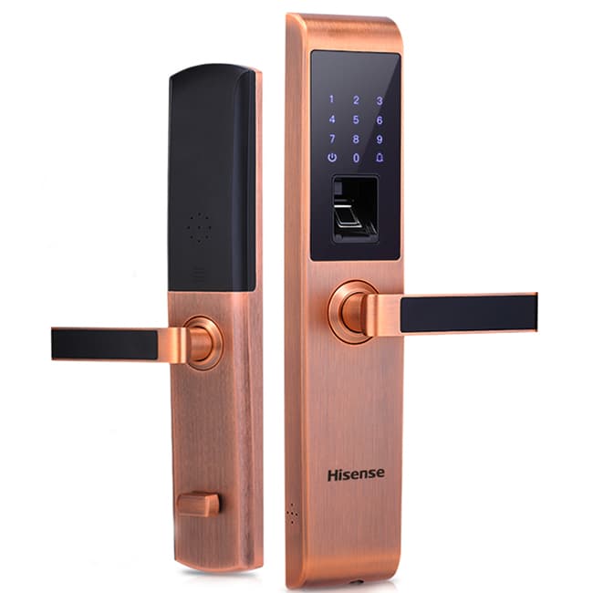 海信智能鎖 E3C指紋鎖智能鎖家用防盜門遠程密碼鎖