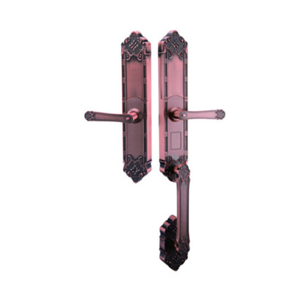 1758智能鎖 801-紅古銅別墅豪華時尚智能鎖