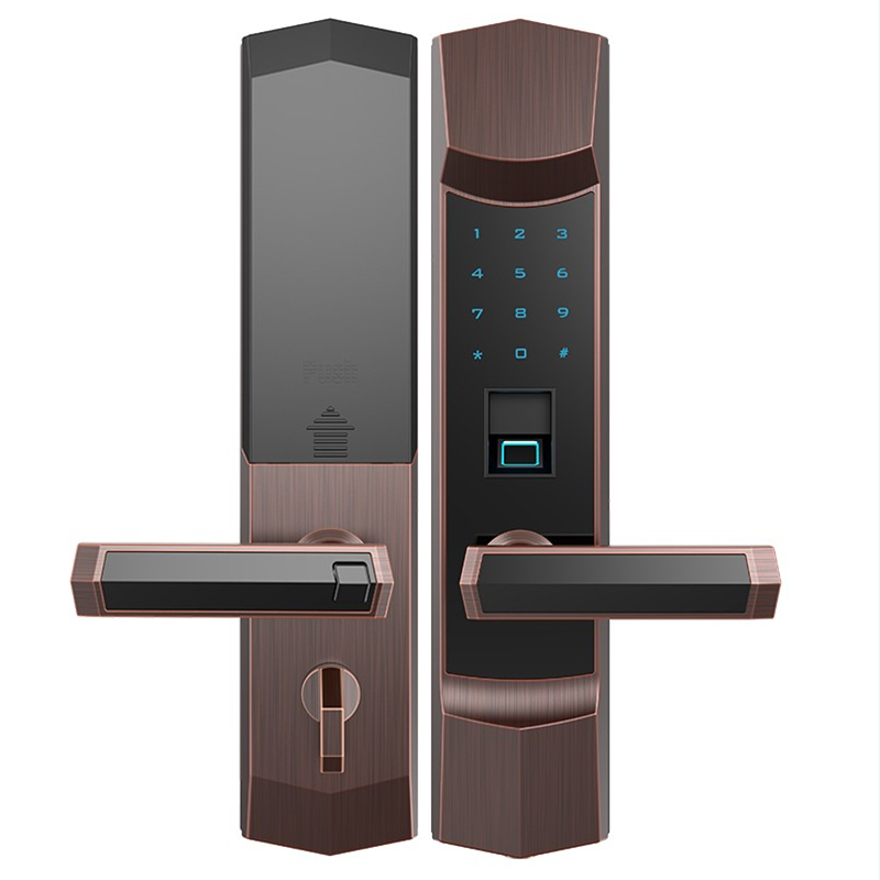 簡(jiǎn)文安防智能鎖 DSC_6484電子密碼智能鎖