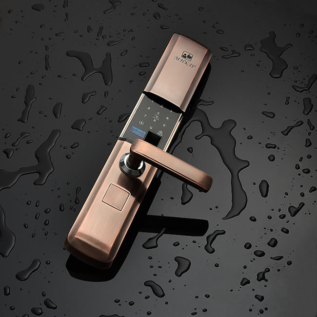 曼哈卡頓智能鎖 M5小滑蓋智能鎖