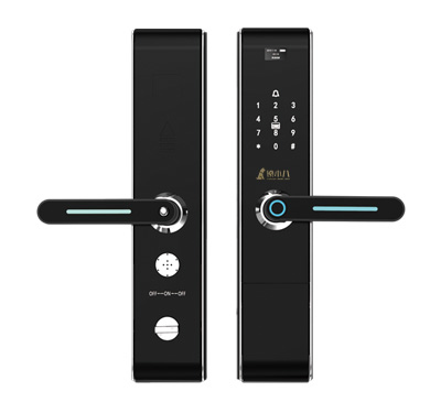 鎖小八指紋鎖 F8無鎖芯無鑰匙指紋鎖