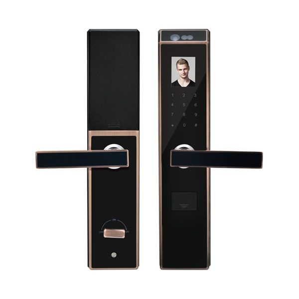 衛(wèi)安指紋鎖 6608智能人臉解鎖觸摸按鍵智能鎖 