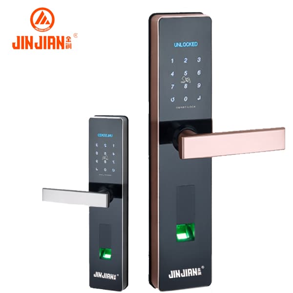 金锏智能鎖 905直板智能指紋密碼鎖