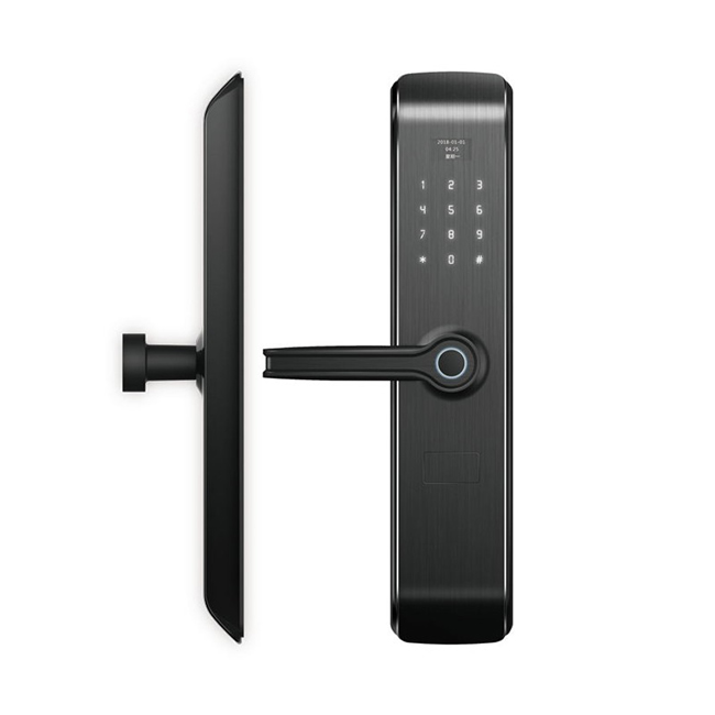 皇頡智能鎖 H1時(shí)尚直板防撬報(bào)警智能鎖