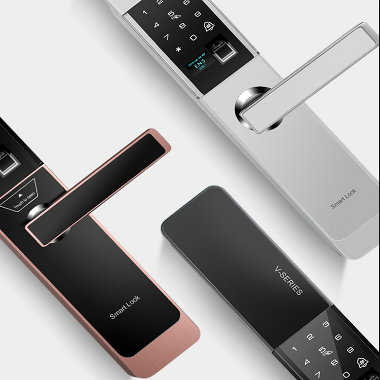 宜恩斯（ens）智能鎖 全自動電動滑蓋指紋鎖