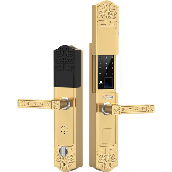 金網通智能鎖 滑蓋款密碼指紋鎖