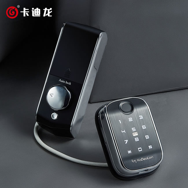 卡迪龍智能鎖 智能分體鎖家用指紋鎖