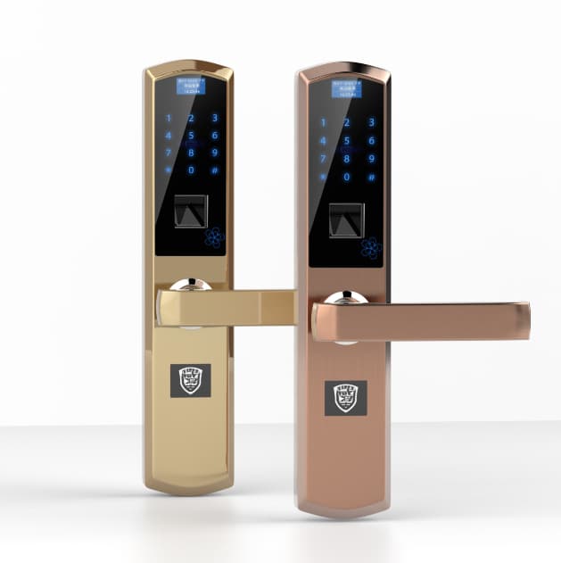 威將士智能鎖 V1時尚直板指紋密碼鎖