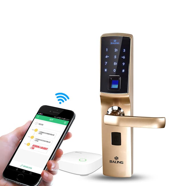 霸菱智能鎖 EZ-31S互聯(lián)網(wǎng)APP指紋鎖